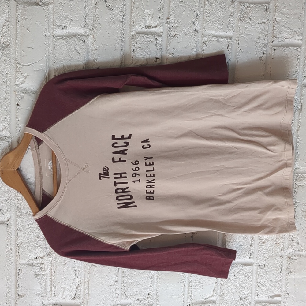 The North Face "Berkeley CA." University Raglan Joe Rogan 3/4 sleeve t-shirt